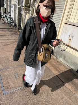 「BRADY」｜「アイテム（ローファー）」を使った、みおさん（レディース・152cm）の冬コーディネート