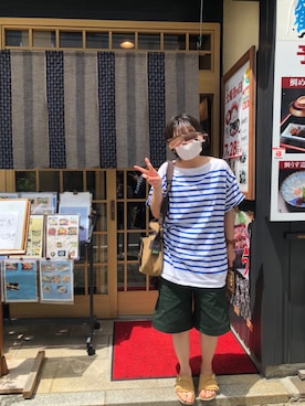 みおさん（レディース・152cm）の夏コーディネート