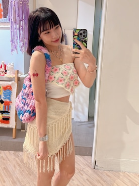 「TISSOT（ティソ）のアイテム」を使った、cha buさん（レディース・157cm）の春コーディネート