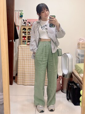 cha buさん（レディース・157cm）の春コーディネート