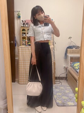 「SAMO ONDOH（セイモオンド）のアイテム」を使った、cha buさん（レディース・157cm）の冬コーディネート