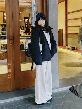 cha buさん（レディース・157cm）の春コーディネート