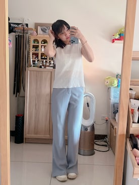 「VEJAS（ヴェジャス）のアイテム」を使った、cha buさん（レディース・157cm）の夏コーディネート