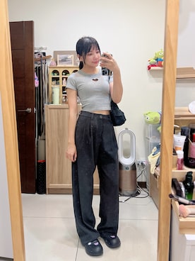 「SAMO ONDOH（セイモオンド）のアイテム」を使った、cha buさん（レディース・157cm）の夏コーディネート