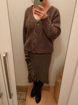 「JILL STUART（ジルスチュアート）のアイテム」を使った、ショコラさん（レディース・152cm）の春コーディネート