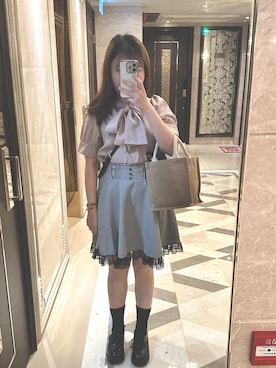 「MA*RS（アメーバーマーズ）のアイテム」を使った、Katrina さん（レディース・155cm）の夏コーディネート