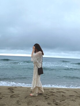 「海」｜「アイテム（その他トップス）」を使った、ayakaさん（レディース・160cm）の秋コーディネート
