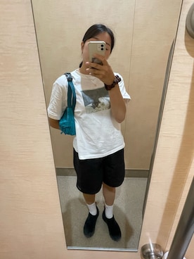 「MERRELL（メレル）のアイテム」を使った、akar!さん（レディース・166cm）の夏コーディネート