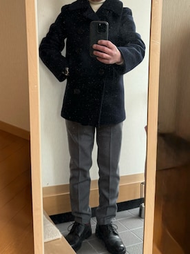 「Buzz Rickson's（バズリクソンズ）のアイテム」を使った、クリフジさん（メンズ・163cm）の冬コーディネート