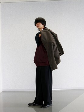 「名古屋モード学園」｜Rio Kobayasiさん（メンズ・180cm）の秋コーディネート