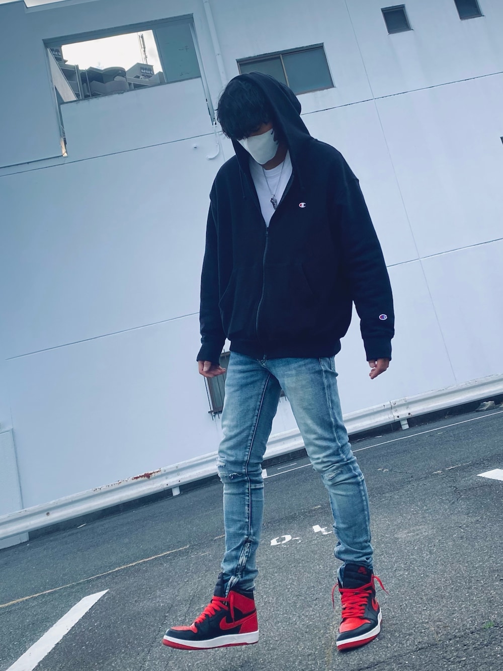 hiro｜AIR JORDANのスニーカーを使ったコーディネート - WEAR