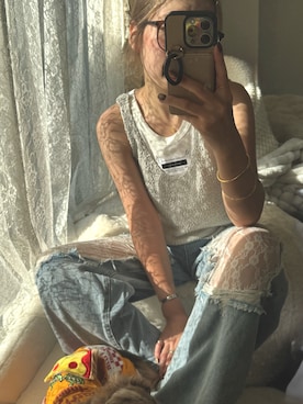 「bohmal（ボマール）のアイテム」を使った、m..さん（レディース・157cm）の秋コーディネート