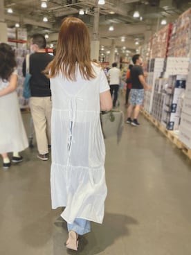 「LAKOLE（ラコレ）のアイテム（ワンピース/ドレス）」を使った、eRi ☺︎さん（レディース・153cm）の春コーディネート