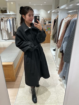 「アイテム（その他アウター）」を使った、アヤカさん（レディース・160cm・20代）の秋コーディネート