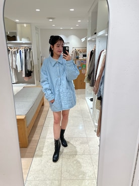 「アイテム（その他アウター）」を使った、アヤカさん（レディース・160cm・20代）の秋コーディネート