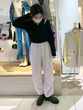 アヤカさん（レディース・159cm）の秋コーディネート