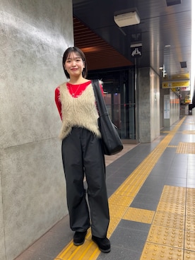 アヤカさん(レディース・159cm)の冬コーディネート