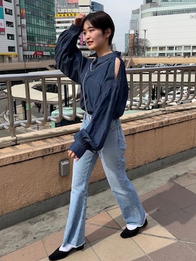 アヤカさん(レディース・159cm)の春コーディネート