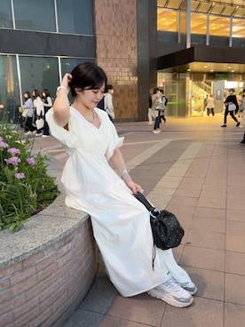 「AKIII CLASSIC（アキクラシック）のアイテム」を使った、ヨシヤマ アヤカさん（レディース・159cm）の春コーディネート
