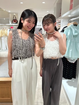 「アイテム（スウェットパンツ）」を使った、ヨシヤマ アヤカさん（レディース・160cm・20代）の夏コーディネート