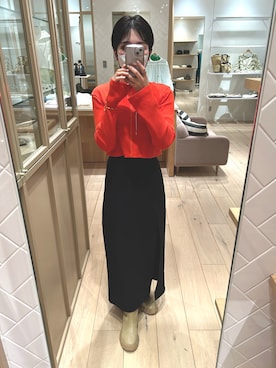 アヤカさん（レディース・159cm）の冬コーディネート