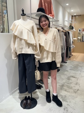 アヤカさん（レディース・159cm）の冬コーディネート