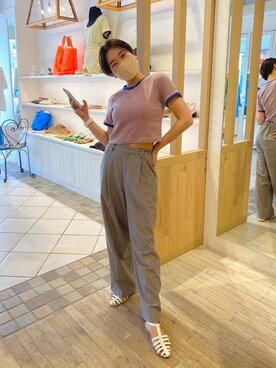 アヤカさん(レディース・159cm)の夏コーディネート