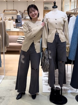 アヤカさん（レディース・159cm）の秋コーディネート