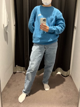 「Eddie Bauer（エディーバウアー）のアイテム」を使った、yoshieさん（レディース・160cm）の秋コーディネート
