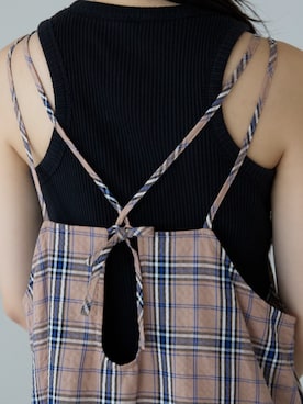 「キャミソールワンピース」｜PREFERIR_webさん（レディース・162cm）の夏コーディネート