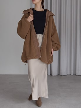 「アイテム（その他アウター）」を使った、PREFERIR_webさん（レディース・162cm・20代）の秋コーディネート