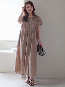 「PREFERIR（プレフェリール）のアイテム」を使った、PREFERIR_webさん（レディース・162cm）の春コーディネート