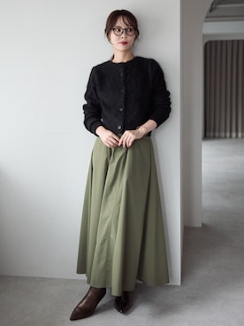 「PREFERIR（プレフェリール）のアイテム」を使った、PREFERIR_webさん（レディース・162cm）の秋コーディネート