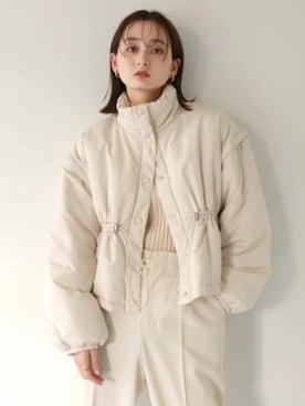 「ダウンコート」｜PREFERIR_webさん（レディース・169cm・20代）の秋コーディネート
