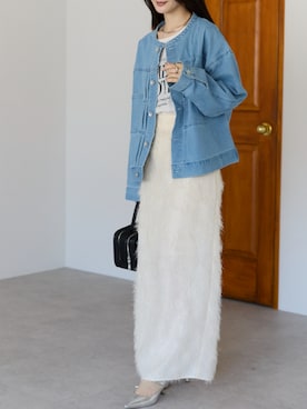 「PREFERIR（プレフェリール）のアイテム」を使った、PREFERIR_webさん（レディース・162cm）の春コーディネート