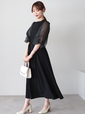 「PREFERIR（プレフェリール）のアイテム」を使った、PREFERIR_webさん（レディース・162cm）の秋コーディネート