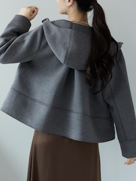 「PREFERIR（プレフェリール）のアイテム（ダウンジャケット/コート）」を使った、PREFERIR_webさん（レディース・162cm）の冬コーディネート