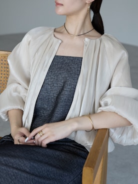 「バルーンスリーブ」｜PREFERIR_webさん（レディース・162cm）の秋コーディネート