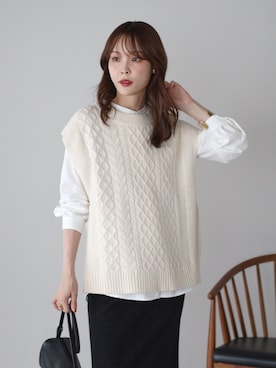 「PREFERIR（プレフェリール）のアイテム」を使った、PREFERIR_webさん（レディース・162cm）の秋コーディネート