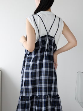 「ティアードワンピース」｜PREFERIR_webさん（レディース・162cm）の秋コーディネート