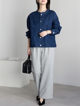 「PREFERIR（プレフェリール）のアイテム」を使った、PREFERIR_webさん（レディース・162cm）の冬コーディネート