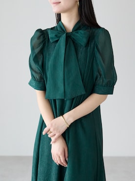 「アイテム（ドレス）」を使った、PREFERIR_webさん（レディース・162cm）の夏コーディネート