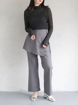 「ＰＲＥＦＥＲＩＲ」｜PREFERIR_webさん（レディース・160cm）の秋コーディネート