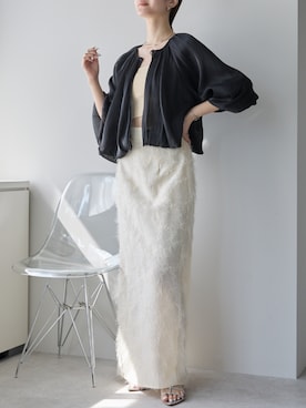「PREFERIR（プレフェリール）のアイテム」を使った、PREFERIR_webさん（レディース・162cm）の夏コーディネート