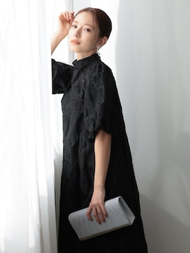 「24AW秋の新作」｜「アイテム（ワンピース/ドレス）」を使った、PREFERIR_webさん（レディース・163cm）の秋コーディネート