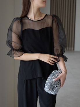 「パーティー」｜PREFERIR_webさん（レディース・162cm）の冬コーディネート