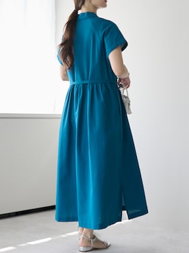 「アイテム（シャツワンピース）」を使った、PREFERIR_webさん（レディース・162cm・20代）の夏コーディネート