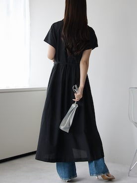 「アイテム（シャツワンピース）」を使った、PREFERIR_webさん（レディース・162cm・20代）の夏コーディネート
