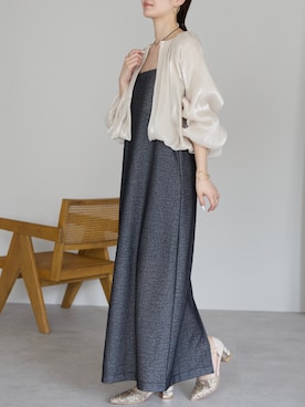 「結婚式」｜PREFERIR_webさん（レディース・162cm）の秋コーディネート