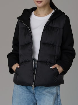 「PREFERIR（プレフェリール）のアイテム（ダウンジャケット/コート）」を使った、PREFERIR_webさん（レディース・162cm）の冬コーディネート